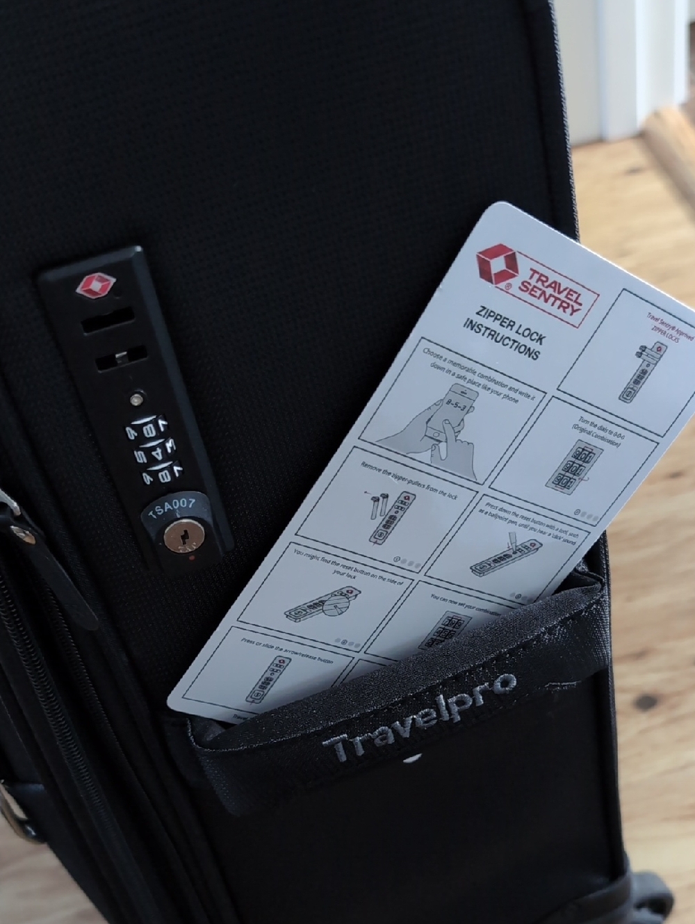 Travelpro Black Spinner Wheel, Expandable, Carry-On Suitcase - Picture 5 of 14